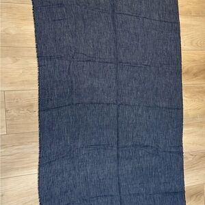 Max Mara Sportmax Navy Blue Scarf